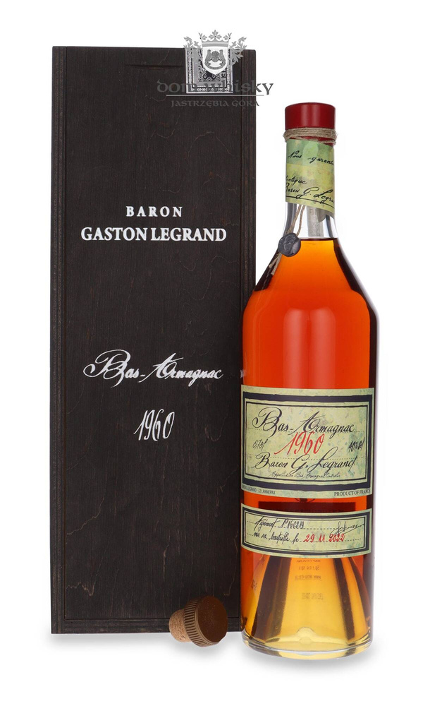 Armagnac Baron Gaston Legrand 1960 (Bottled 2022) / 40% / 0.7l