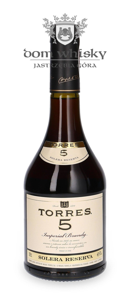 Torres 5-year Solera Reserva Imperial Brandy / 38% / 0.7l