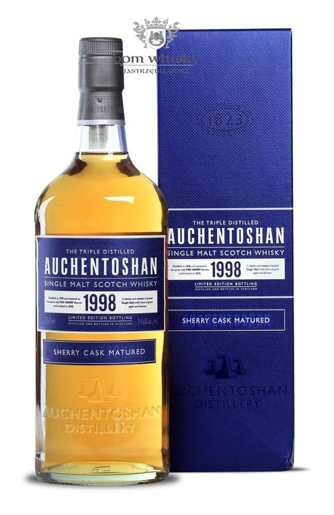 Auchentoshan 1998 Sherry Cask Matured (Bottled 2010) /54,6%/0,7