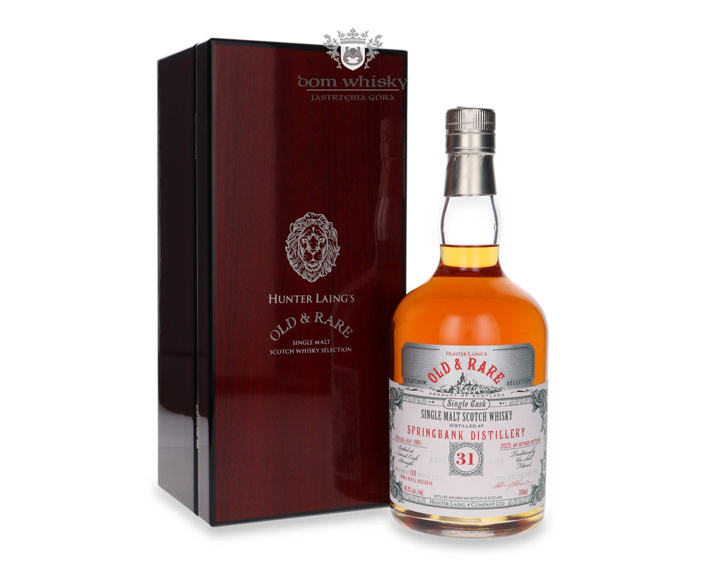 Springbank 31-year-old (D.1991, B.2022) Old &amp; Rare / 49.3% / 0.7l