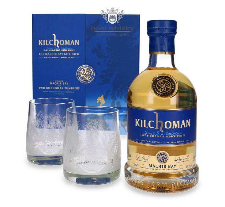 Kilchoman Machir Bay + 2 glasses / 46% / 0.7l