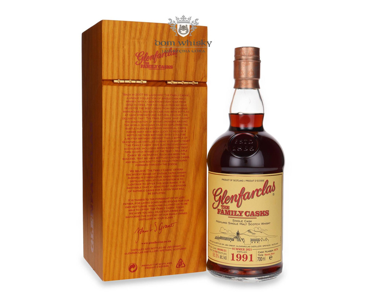 Glenfarclas The Family Casks 1991 (Bottled 2021) / 55,3% / 0,7l