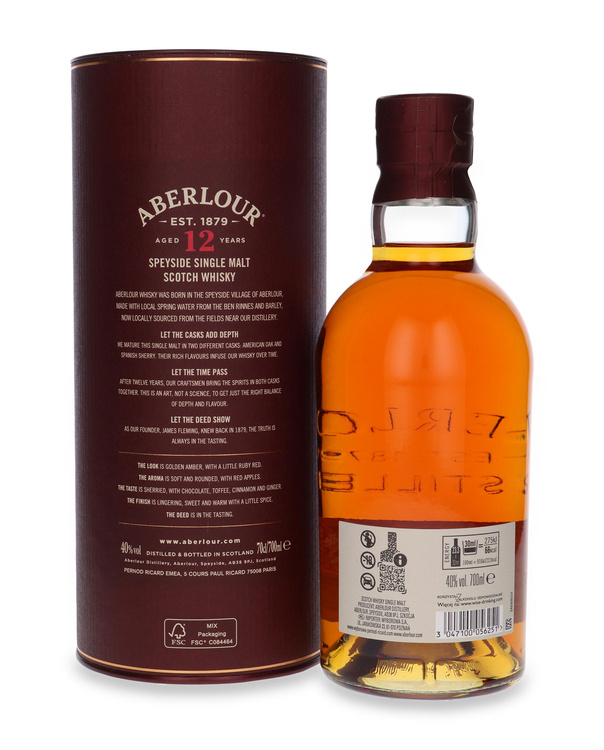 Aberlour 12-letni Double Cask Matured / 40% / 0,7l