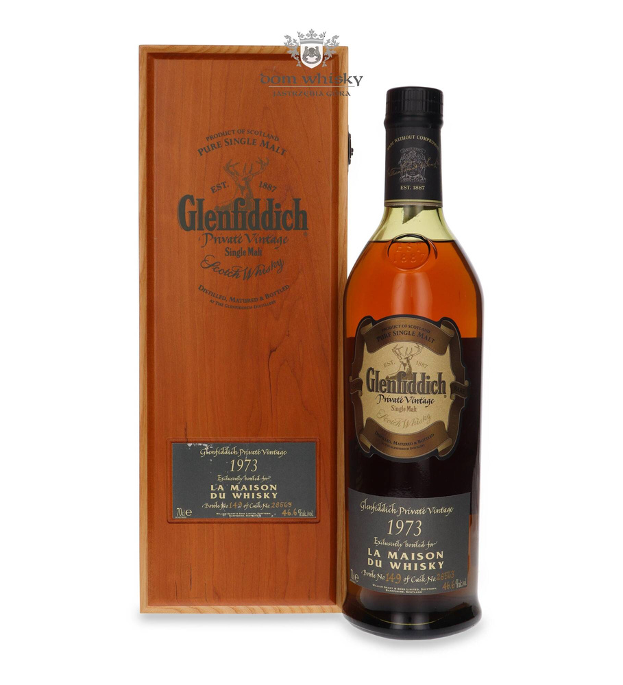Glenfiddich 1973 Private Vintage, 34 Year Old(Cask28563)46.6% /0.7