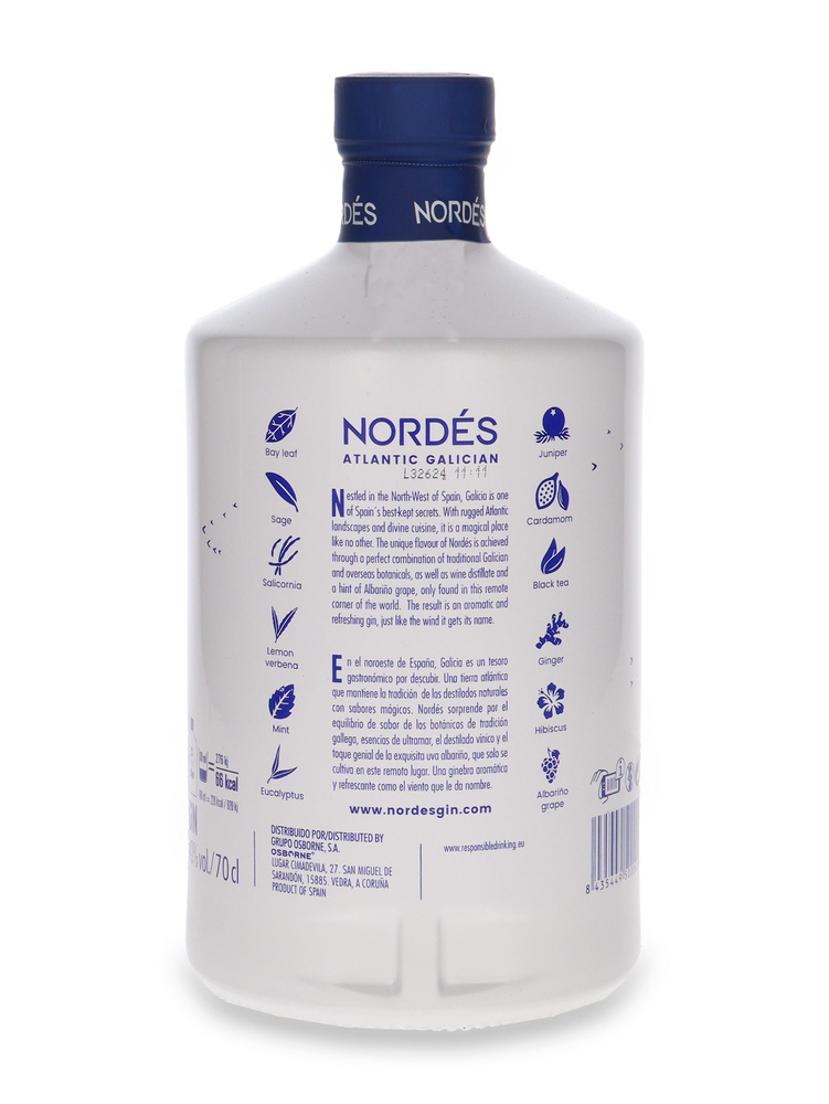 Nordes Atlantic Galician Gin / Spain / 40% / 0,7l