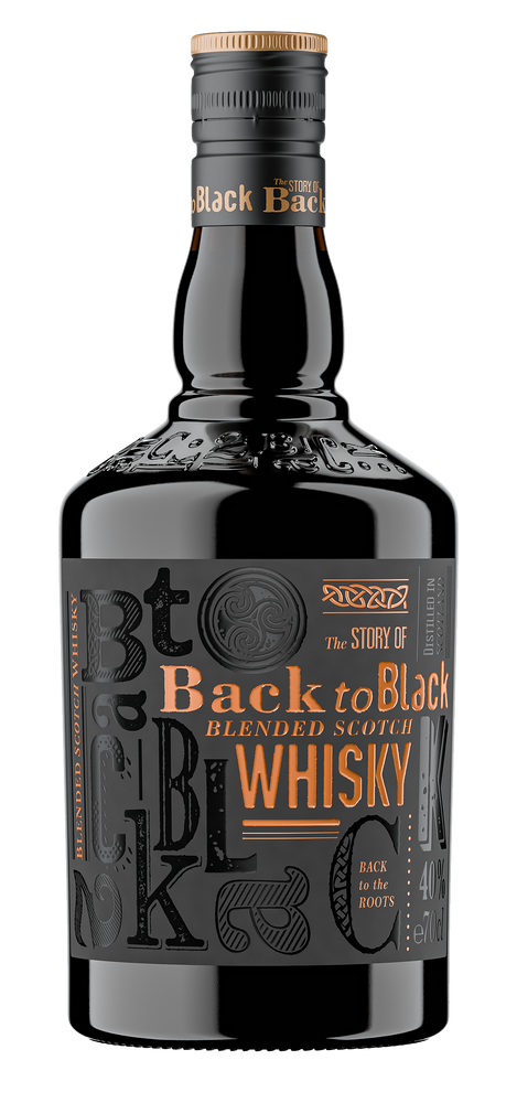 The Story of Back to Black Blended Scotch Whisky /40% /0,7l