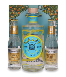 Malfy Con Limone Italian Gin / 41%/ 0,7l + 2x Tonic Fever-Tree (Premium Indian & Mediterranean)