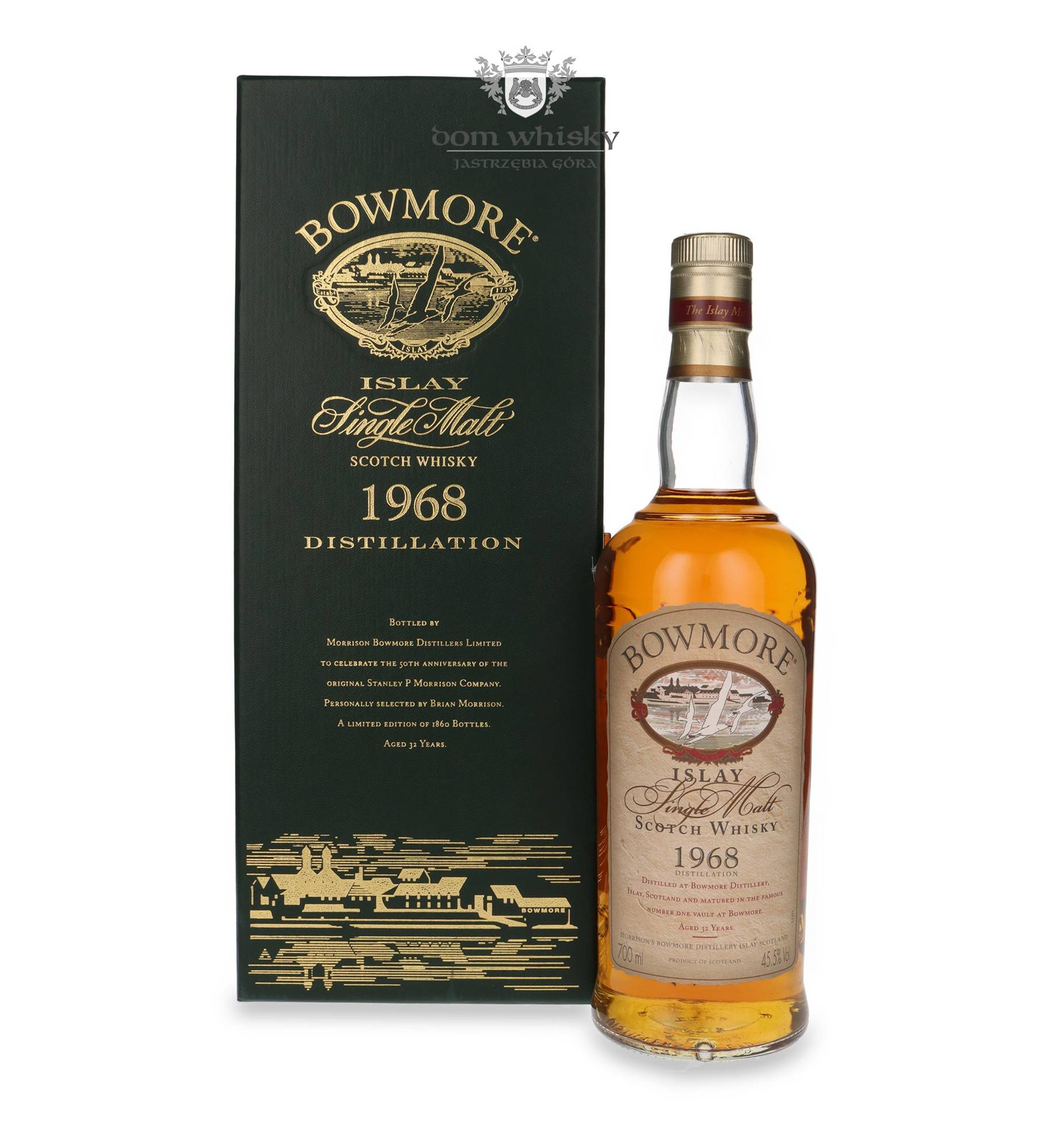 Bowmore 1968 32-letni Single Malt Whisky 45.5% 0.7l