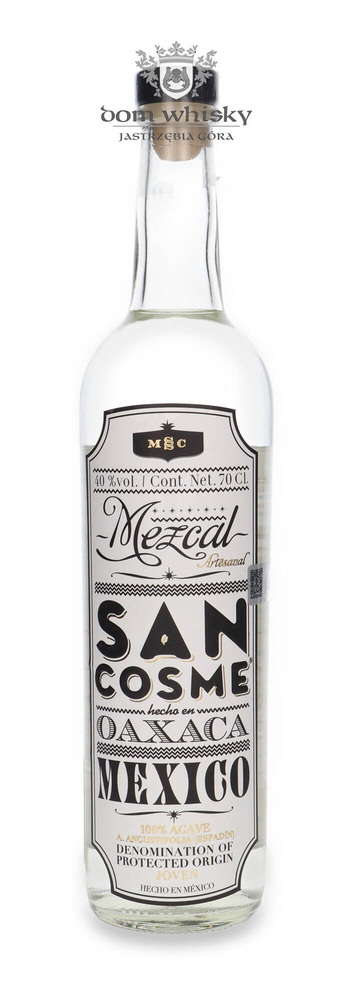 Mezcal San Cosme Oaxaca Mexico Blanco 100% Agave / 40% / 0.7l