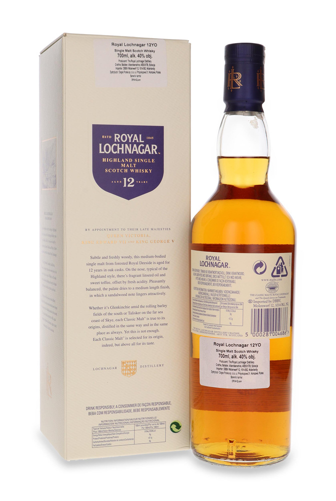 Royal Lochnagar 12-year-old / 40% / 0.7l