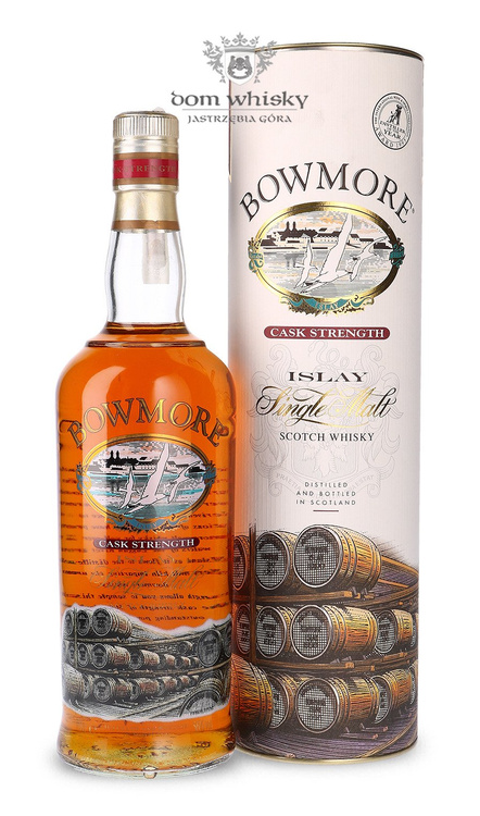 Bowmore Cask Strength Screen Printed Label / 56% / 0,7l