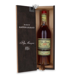 Armagnac Baron Gaston Legrand 1986 / 40% / 0,7l