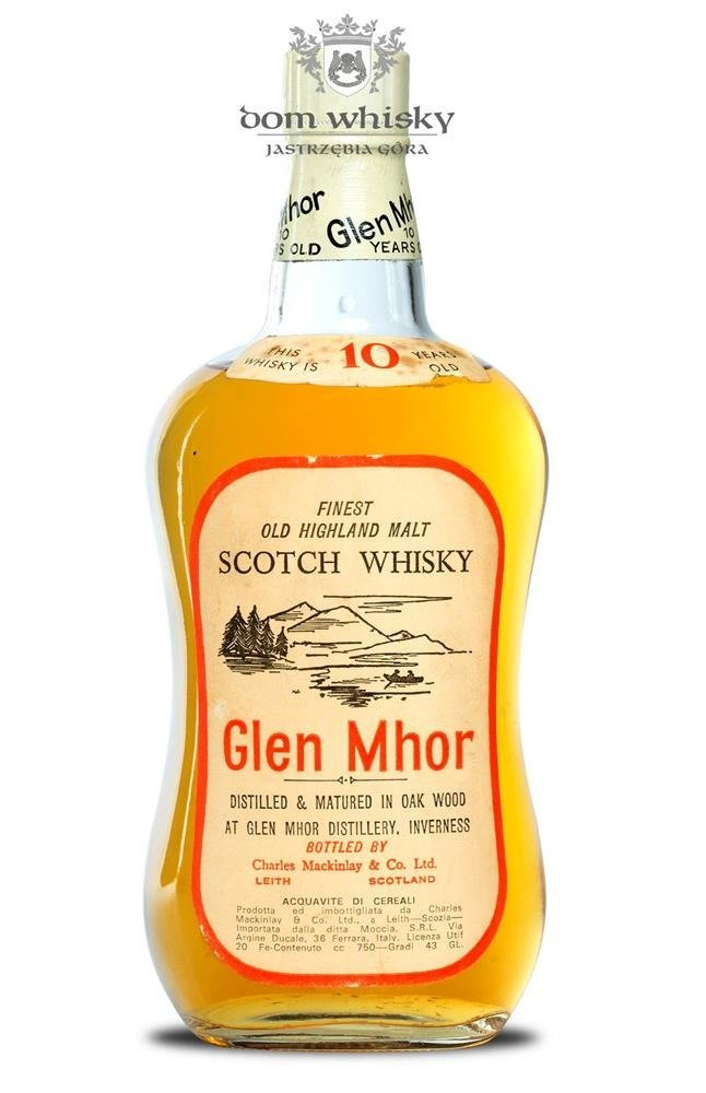 Glen Mhor 10-year-old (Bottled 1970s) / 43% / 0.75l