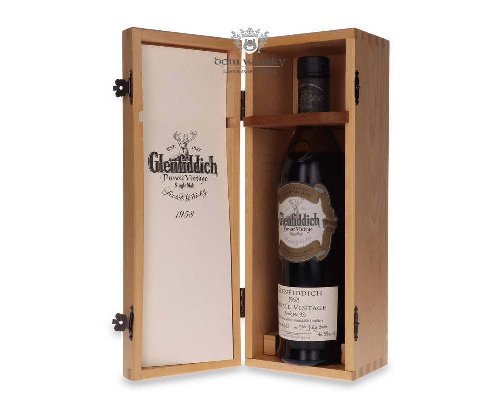 Glenfiddich 1958 Private Vintage (Cask # 8642) / 46.3% / 0.7l