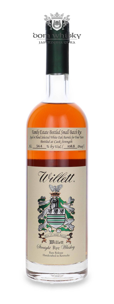 Willett Family Estate Small Batch Rye 4-letni / 54,4%/ 0,7l