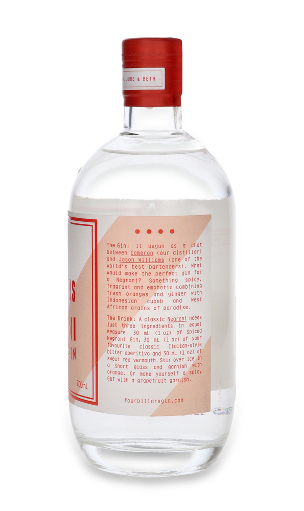 Four Pillars Spiced Negroni Australian Gin / 43.8% / 0.7l