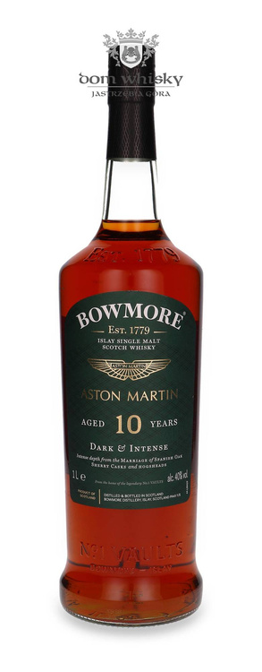 Bowmore 10-letni Dark & Intense Aston Martin Edition /bez opakowania/ 40%/ 1,0l