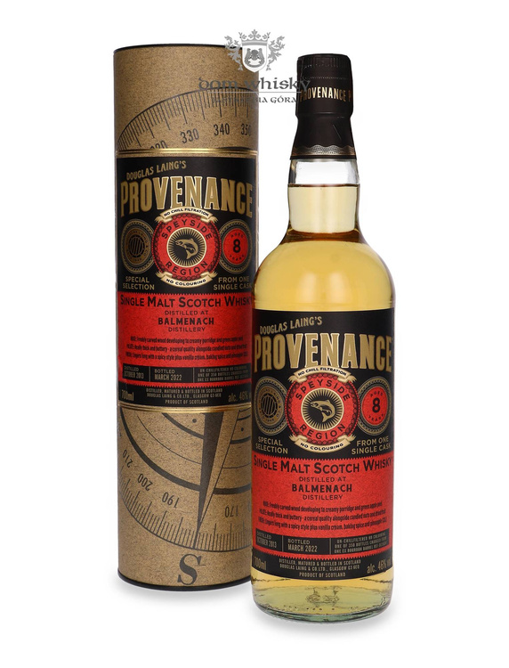 Balmenach 8-letni (D.2013 B.2022) Douglas Laing’s Old Provenance /46%/ 0,7l