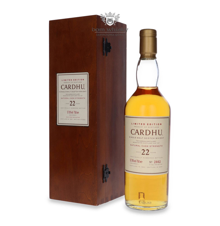 Cardhu 22-letni (D.1982, B.2005) Cask Strength / 57,8% / 0,7l