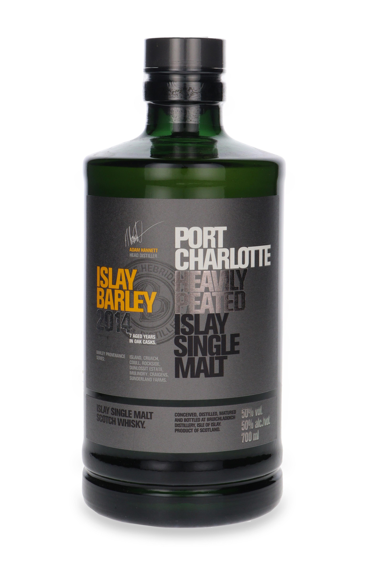 Bruichladdich Port Charlotte 2014 Islay Barley Heavily Peated