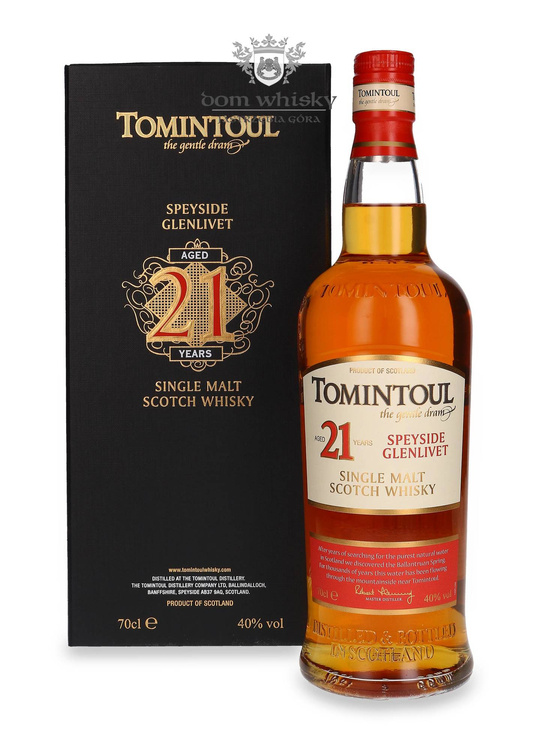 Tomintoul 21-letni The Gentle Dram / 40% / 0,7l