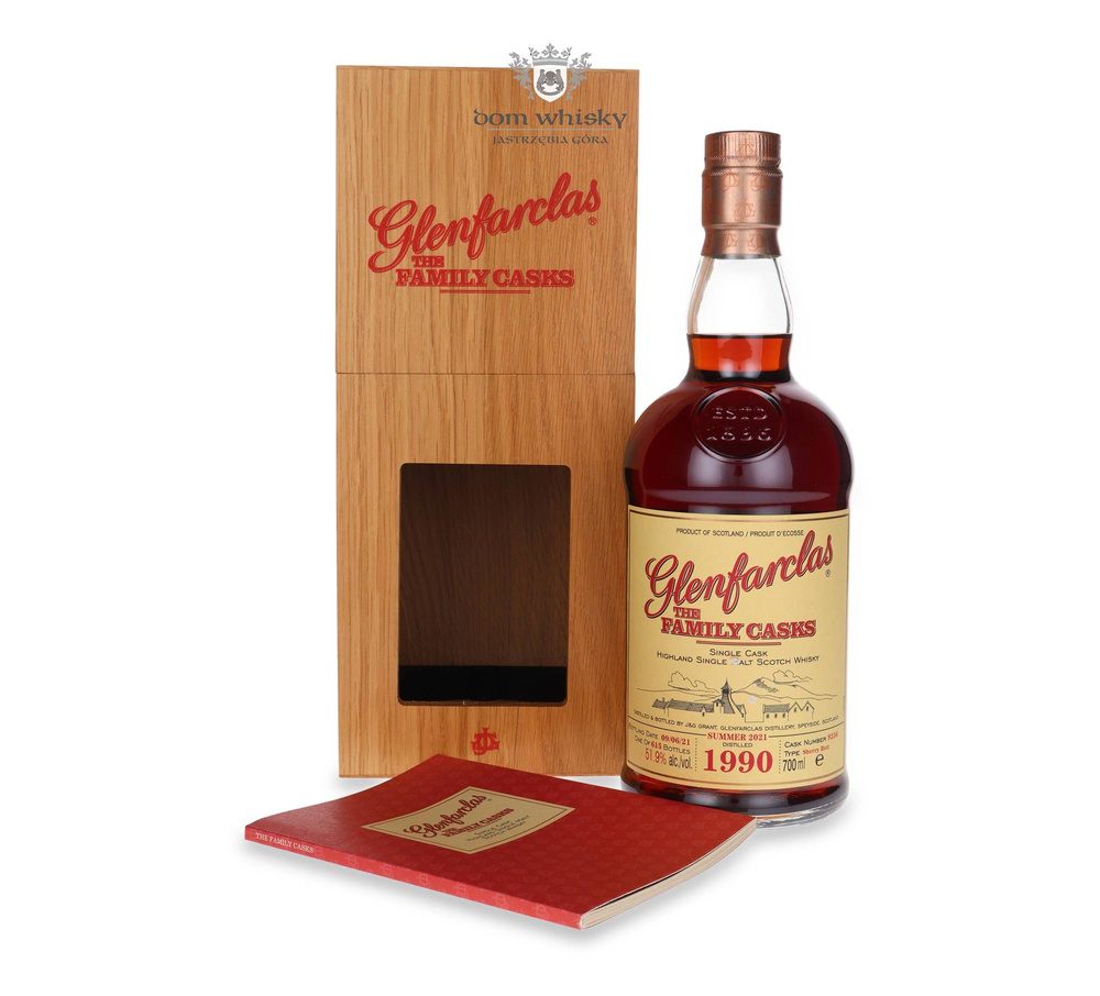 Glenfarclas The Family Casks 1990 (Bottled 2021) / 51.9% / 0.7l
