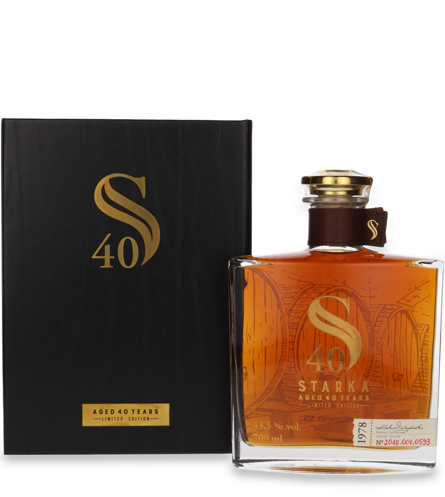 Wódka Starka First Edition 40-letnia / 43,5% / 0,7l