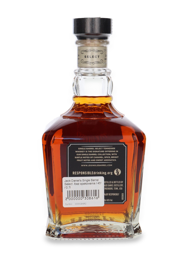 Jack Daniel's Single Barrel Select  /bez opakowania / 45% / 0,7l