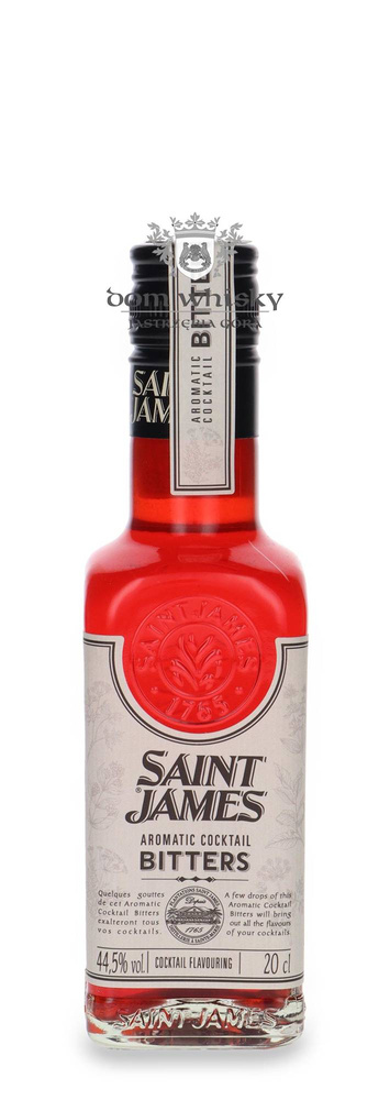 Saint James Aromatic Coctail Bitters / 44,5% / 0,2l