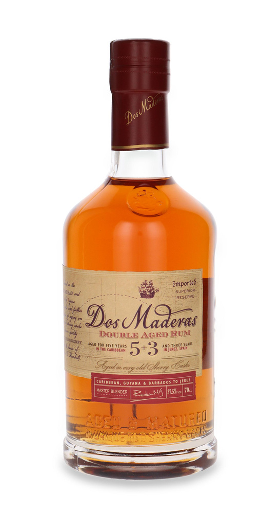 Dos Maderas 5 + 3 Ron Anejo / 37,5% / 0,7l