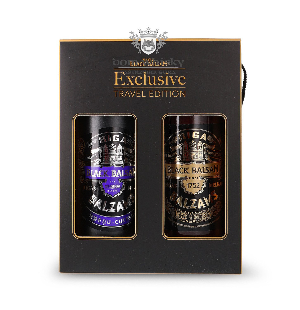 Riga Black Balsam + Upenu-currant (Latvia) / 45% / 2 x 0.5l
