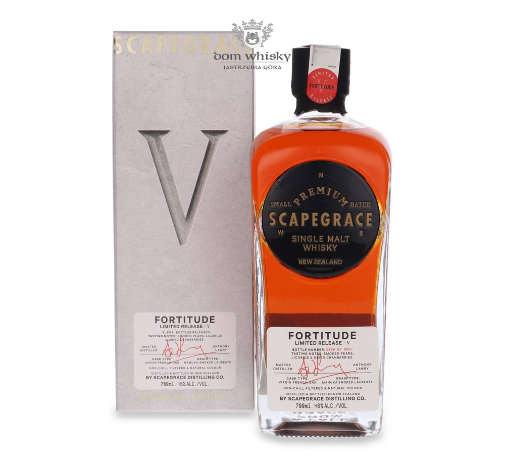 Scapegrace Fortitude Limited Release V / 46% / 0.7l