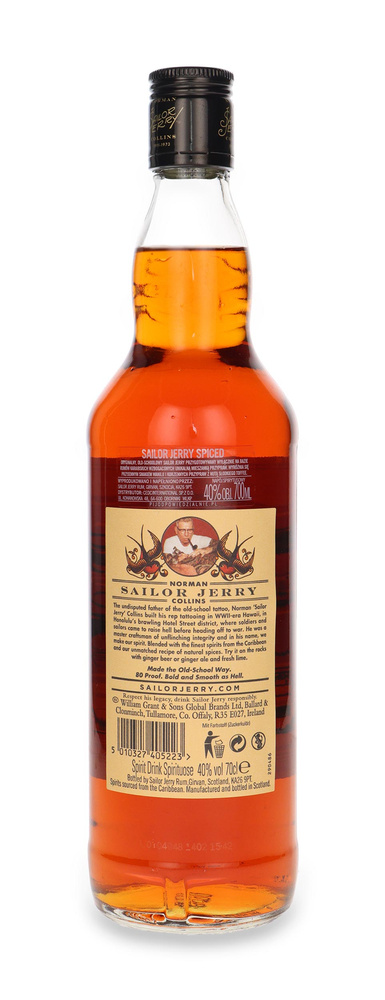 Sailor Jerry Original Caribbean Rum / 40% / 0.7l