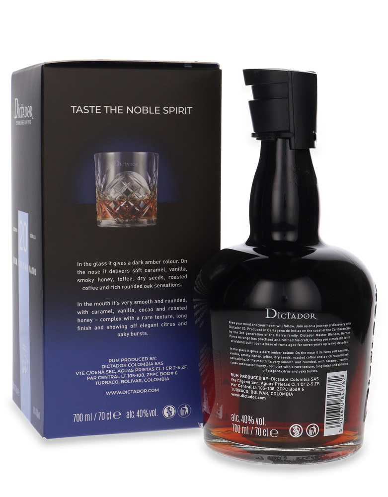 Dictador 20-letni Rum / 40% / 0,7l