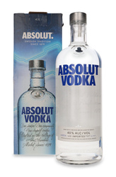 Wódka Absolut Blue /karton / 40% / 4,5l