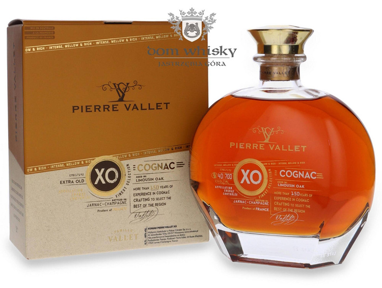 Cognac Pierre Vallet XO / 40% / 0,7l