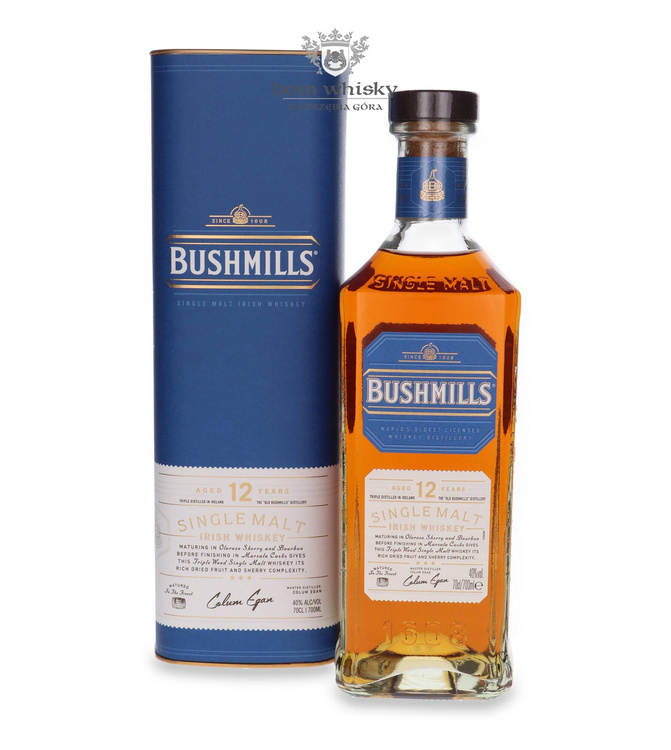 Bushmills 12-letni Single Malt Aged in Three Woods / 40% / 0,7l	