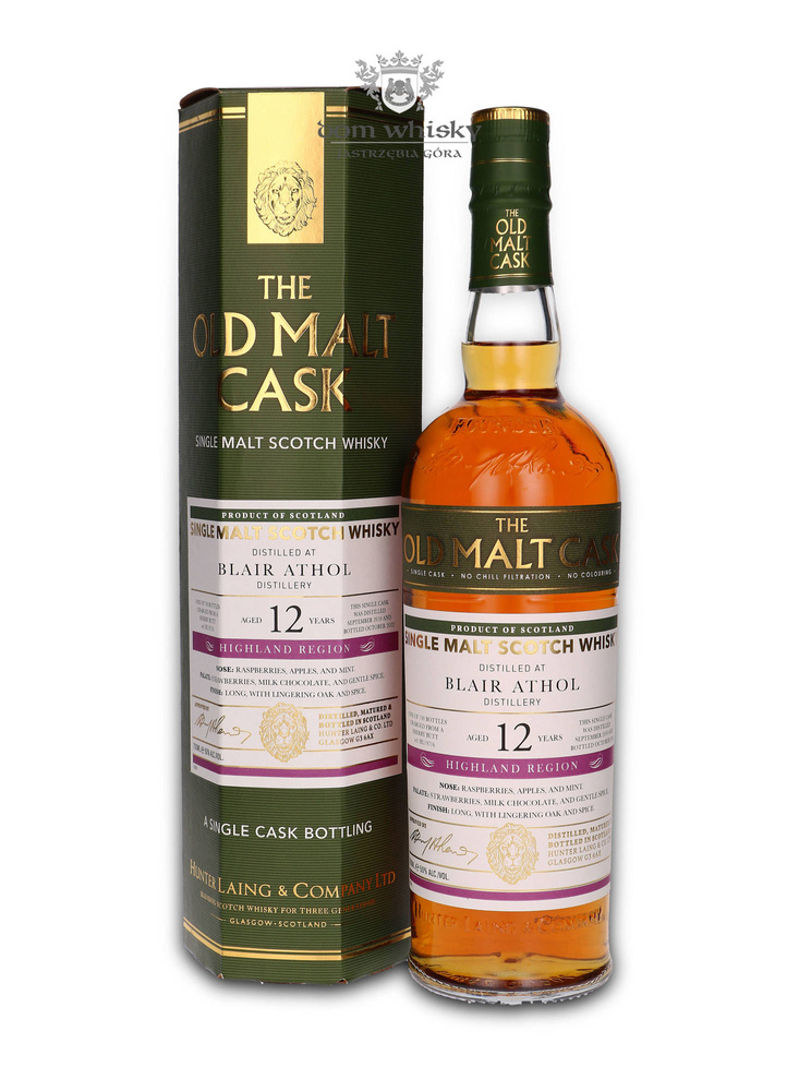 Blair Athol 12-year-old (D.2010, B.2022) Old Malt Cask / 50%/ 0.7l