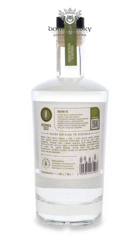 Podole Wielkie Wheat spirit Keramik 2023 / 43% / 0.7l