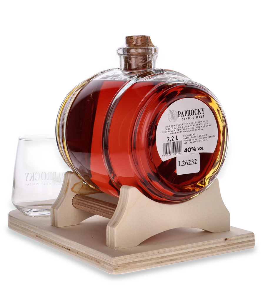 Paprocky Single Malt Barrel / 40% / 2.2l