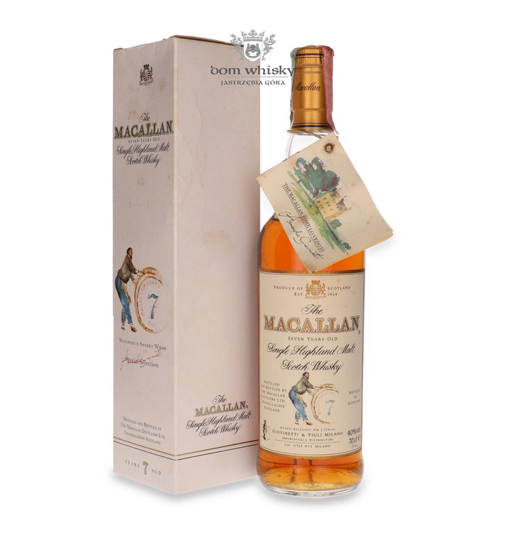 Macallan 7-letni Armando Giovinetti / 40%/ 0,7l