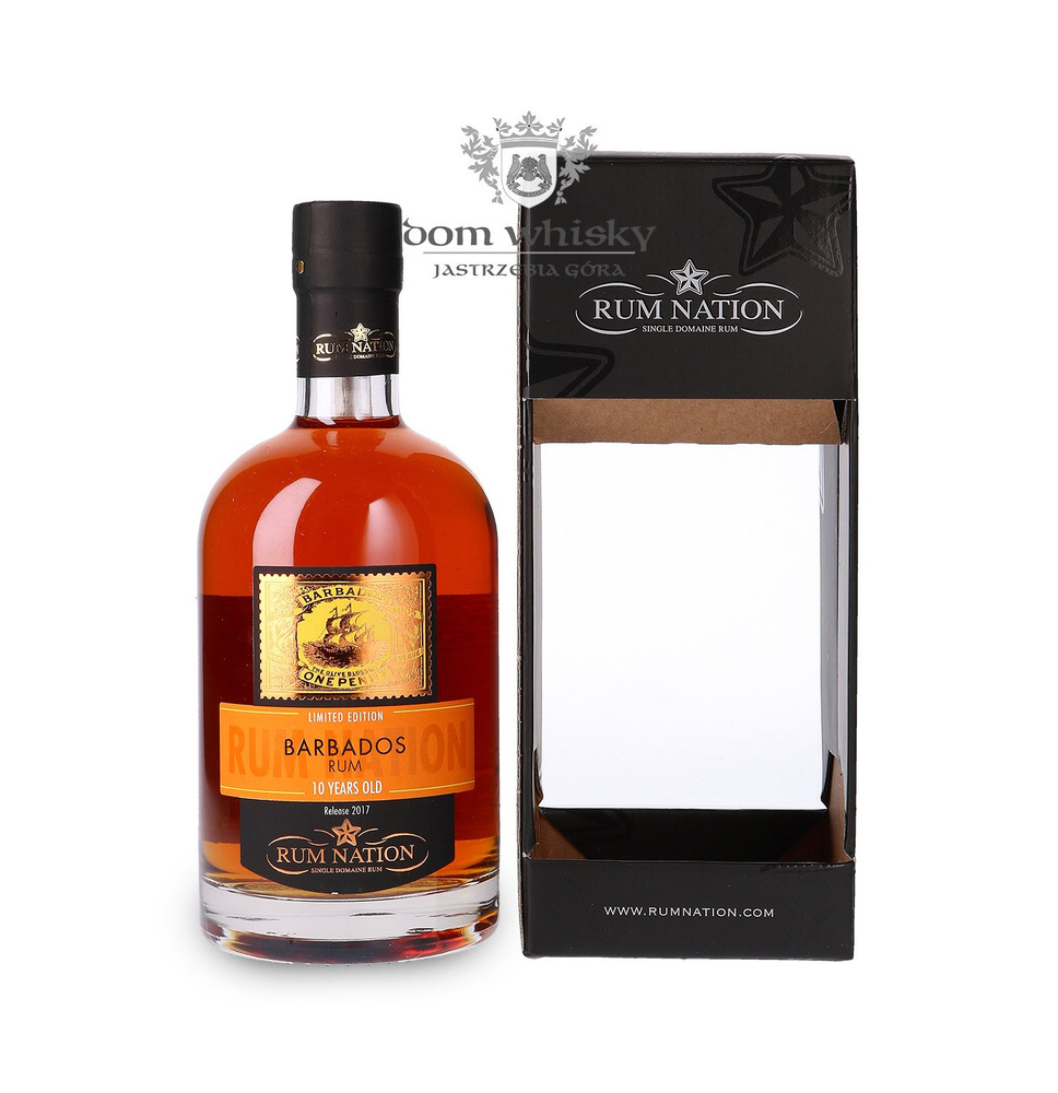 Rum Nation Barbados 10-letni, Limited Edition / 40% / 0,7l