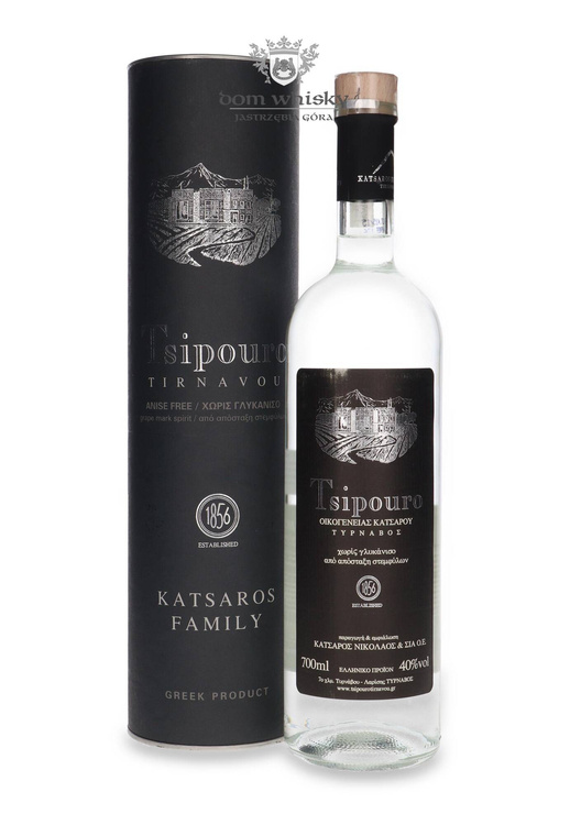 Tsipouro Tirnavou / Tuba / 40% / 0,7l