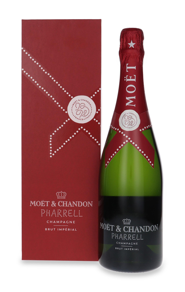 Szampan Moet & Chandon Pharrell Williams Red Limited Edition/ 13% / 0,75l