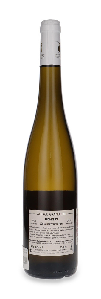 Jean-Louis Schoepfer Grand Cru Hengst Gewurztraminer 2019 /14% / 0,75l