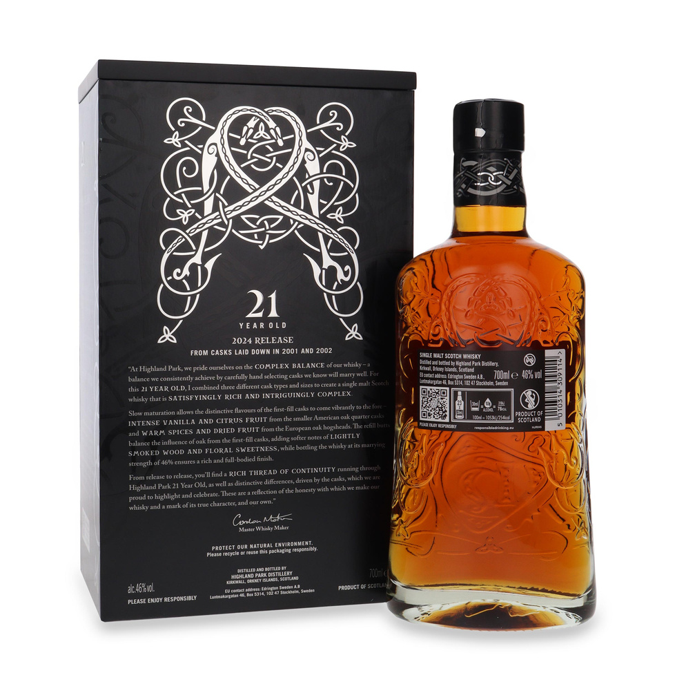 Highland Park 21-letni, 2024 Release /46%/ 0,7l	