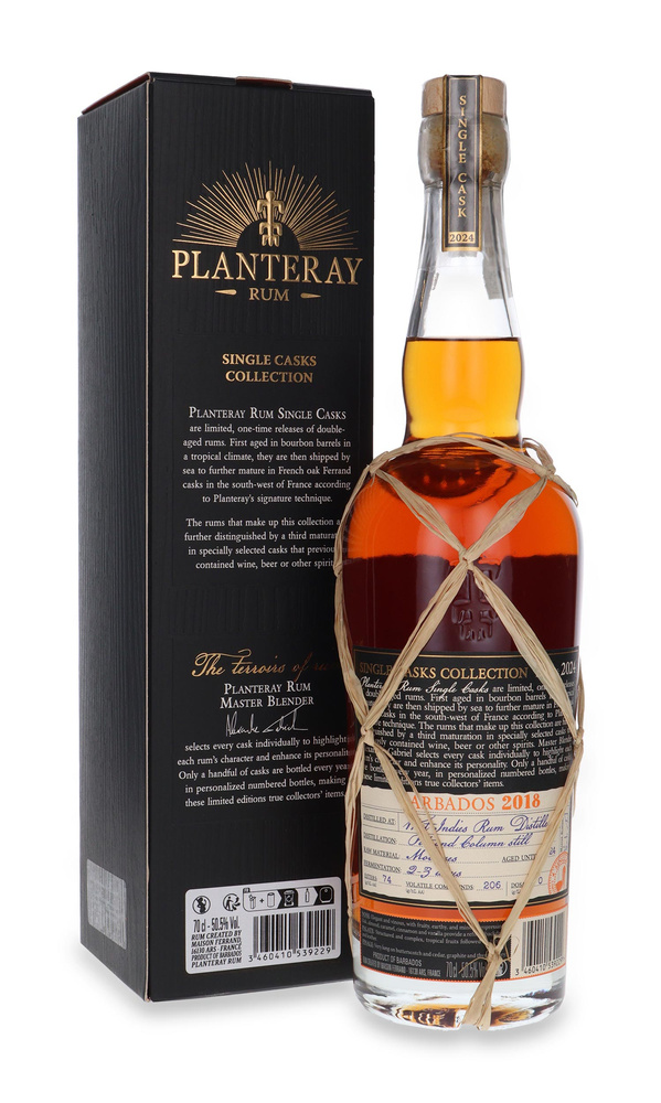 Planteray Barbados 2018 / 50.5% / 0.7l