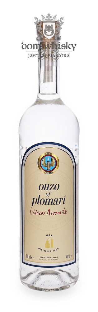 Ouzo of Plomari (Greece) / 40% / 0.7l