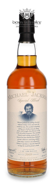 The Michael Jackson Special Blend (Bottled 2009) / 43%/ 0,7l