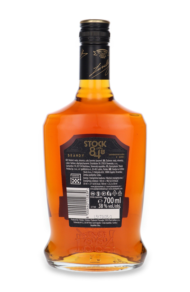 Stock XO 8 -letni Brandy / 38% / 0,7l